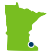 Zumbro River location map